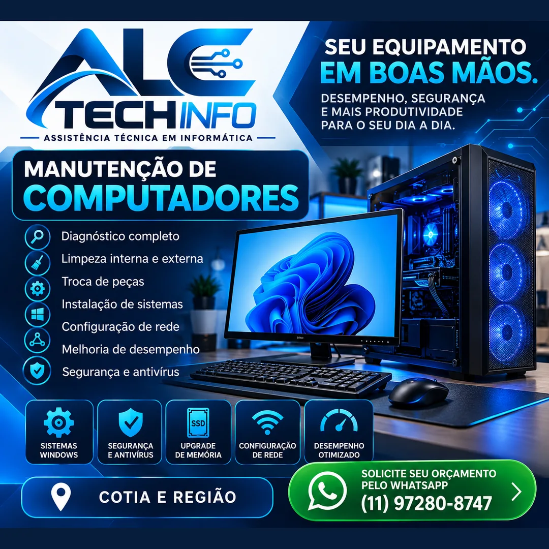Arte de manutenção de computadores